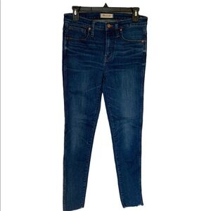 Madewell 9” High-Rise Skinny Medium Wash 28